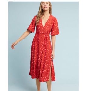 Faithful the Brand floral midi wrap dress